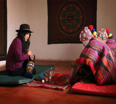 Lectura de Coca en Maukallaqta con Guia místico y Chaman místico